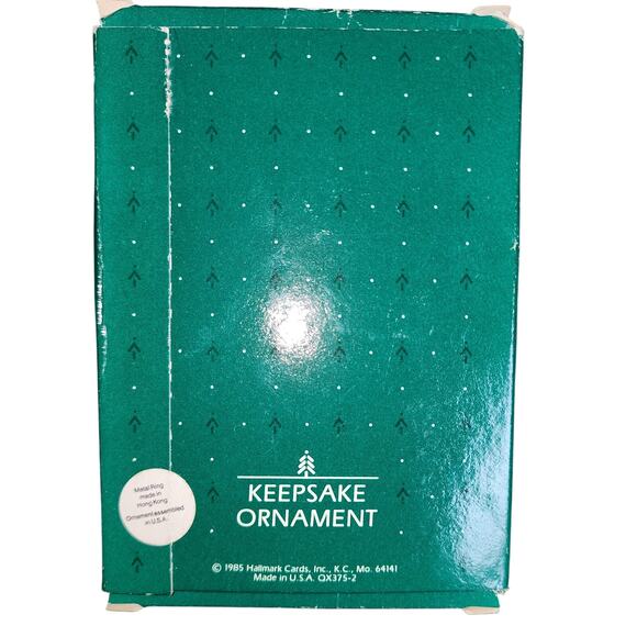 1985  hallmark Keepsake acrylic ornament with appreciation with box - Picture 2 of 5